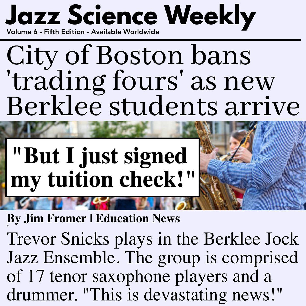 City of Boston Bans 'Trading Fours'