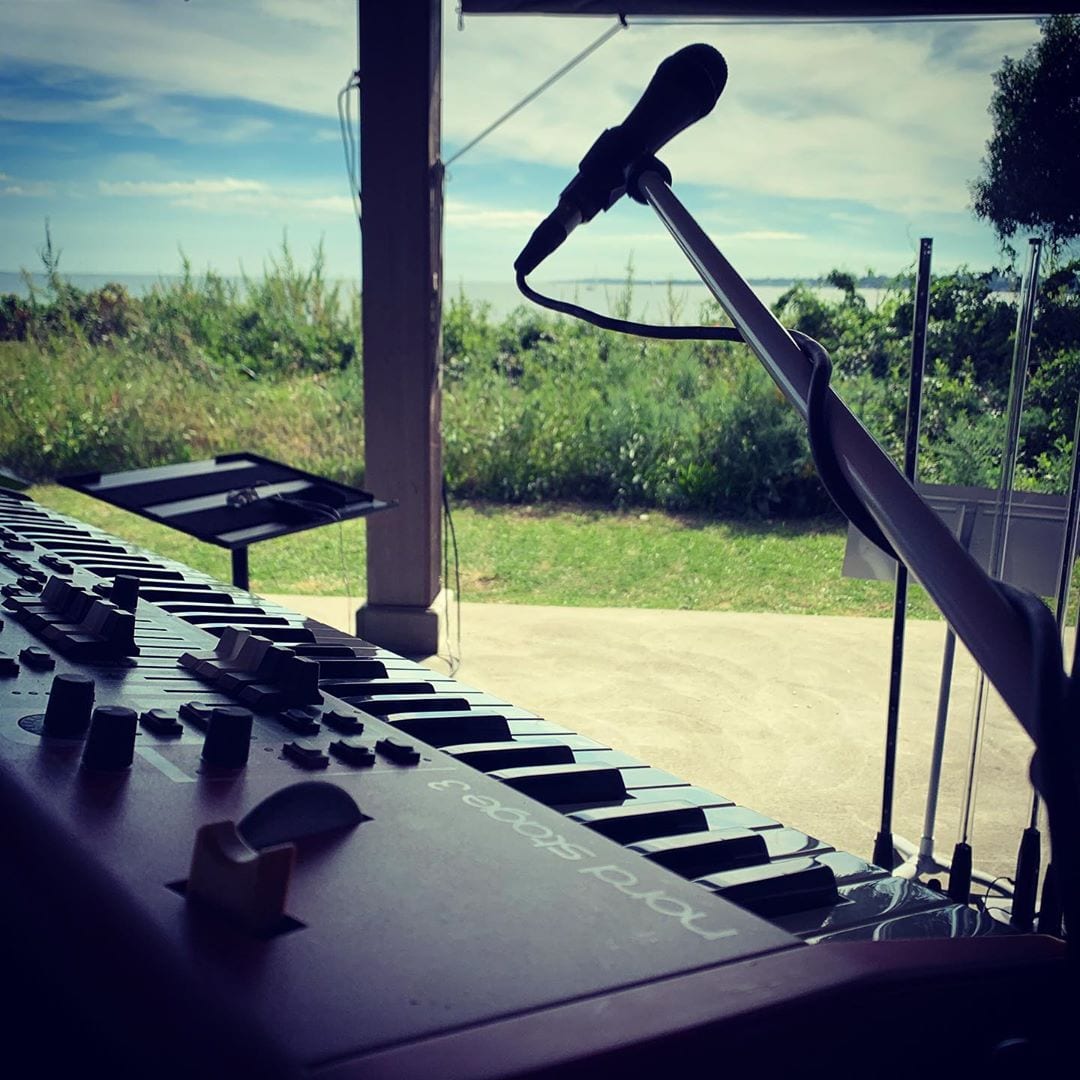 Always fun when you get to learn a Bernie Worrell keyboard solo for a gig