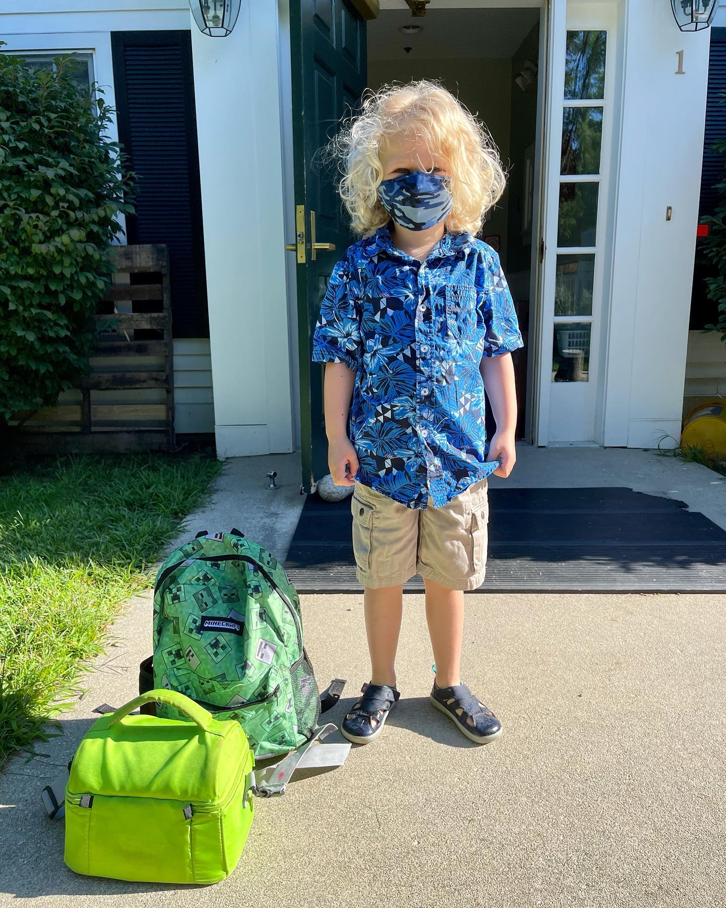 First day of pre-k.