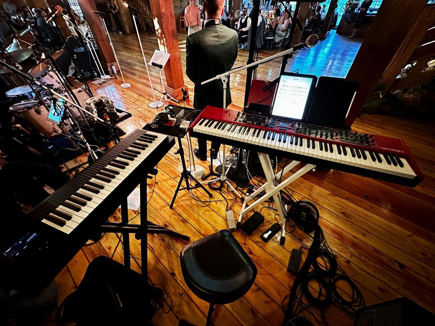 Gigging with my Nord Stage and @expressive_e was an absolute blast this past weekend!