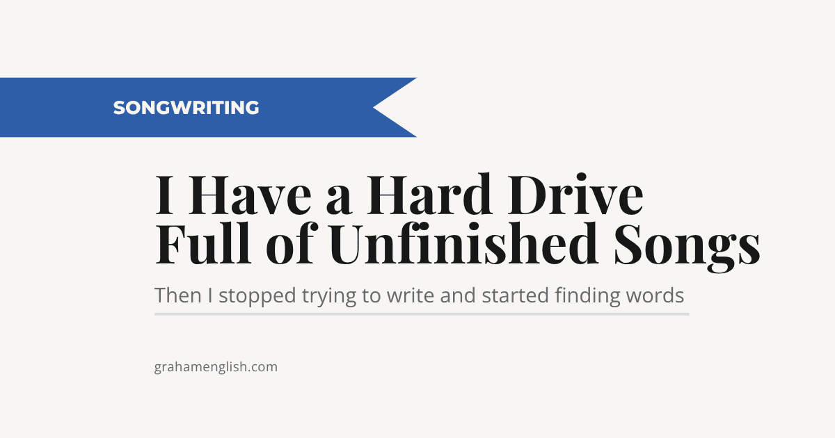 How to Finish a Song (When You've Tried Everything Else)