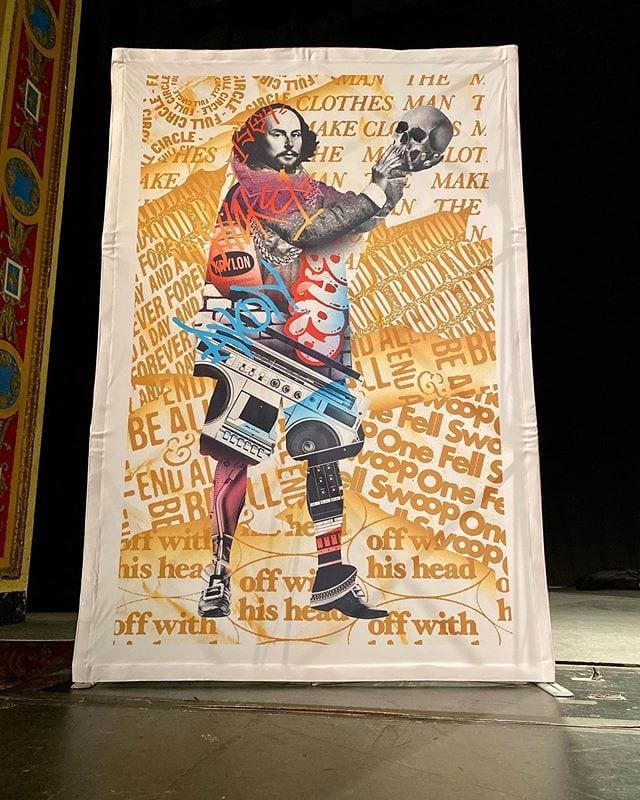 I had a gig scheduled today at Kickemuit Middle School with Shakespeare to Hiphop