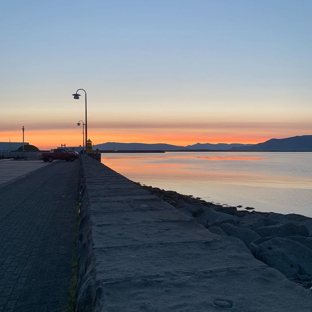 Iceland at 2 am