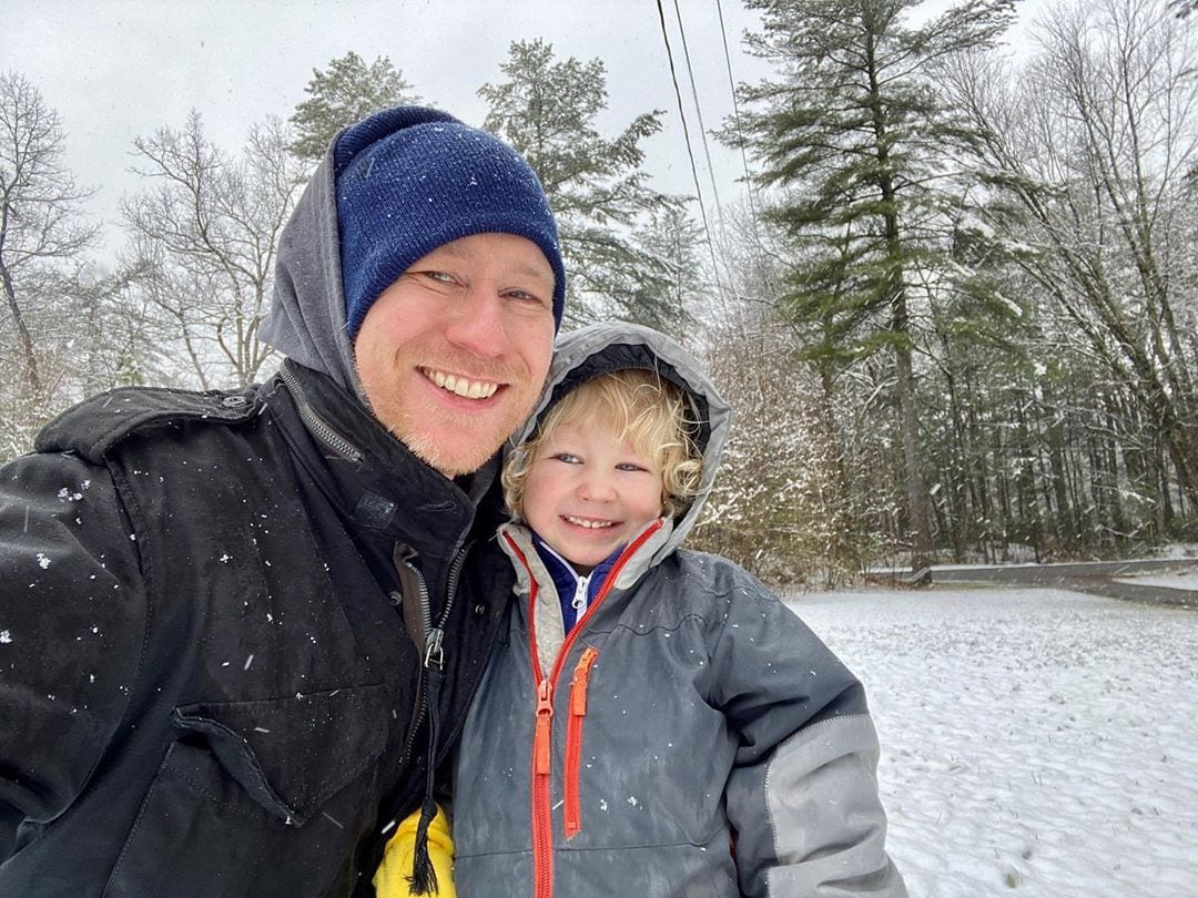 Sometimes it snows in April. A lot.