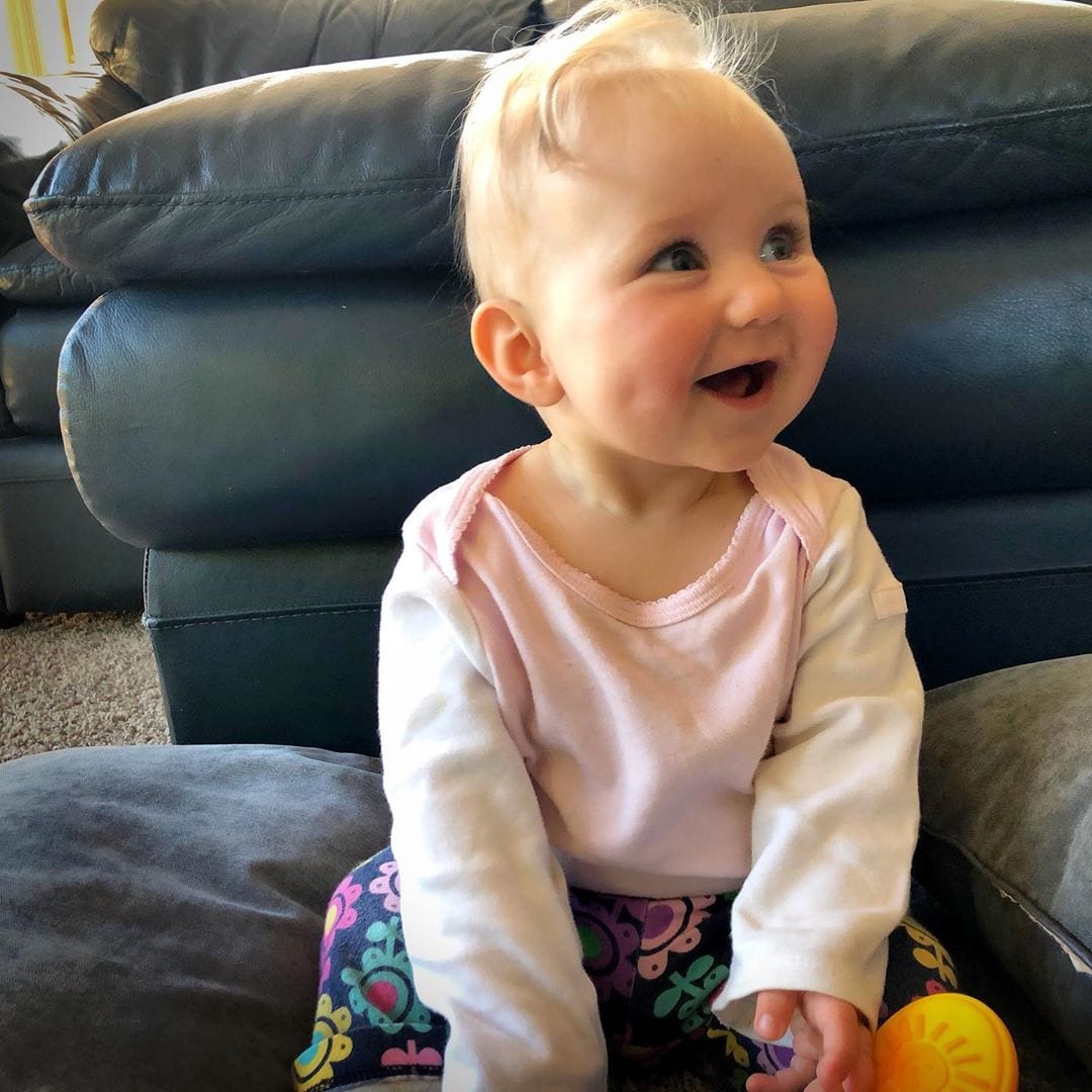 Violet turned 6 months old yesterday. ❤️