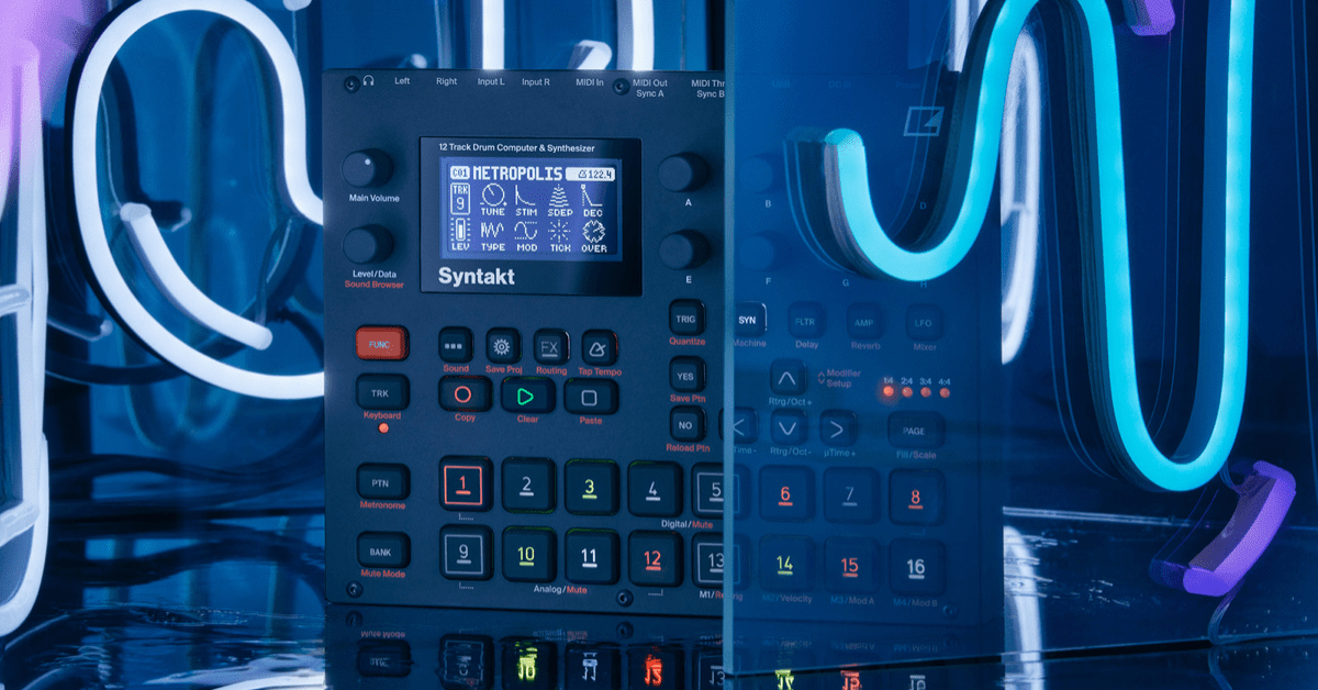 Introducing the Elektron Syntakt Drum Computer: A Comprehensive Guide